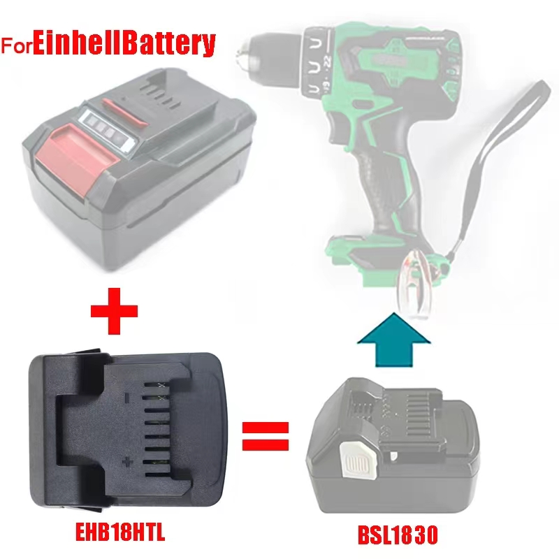 Power Tools Hikoki - Konverter adaptor EHB18HTL untuk baterai Li-ion