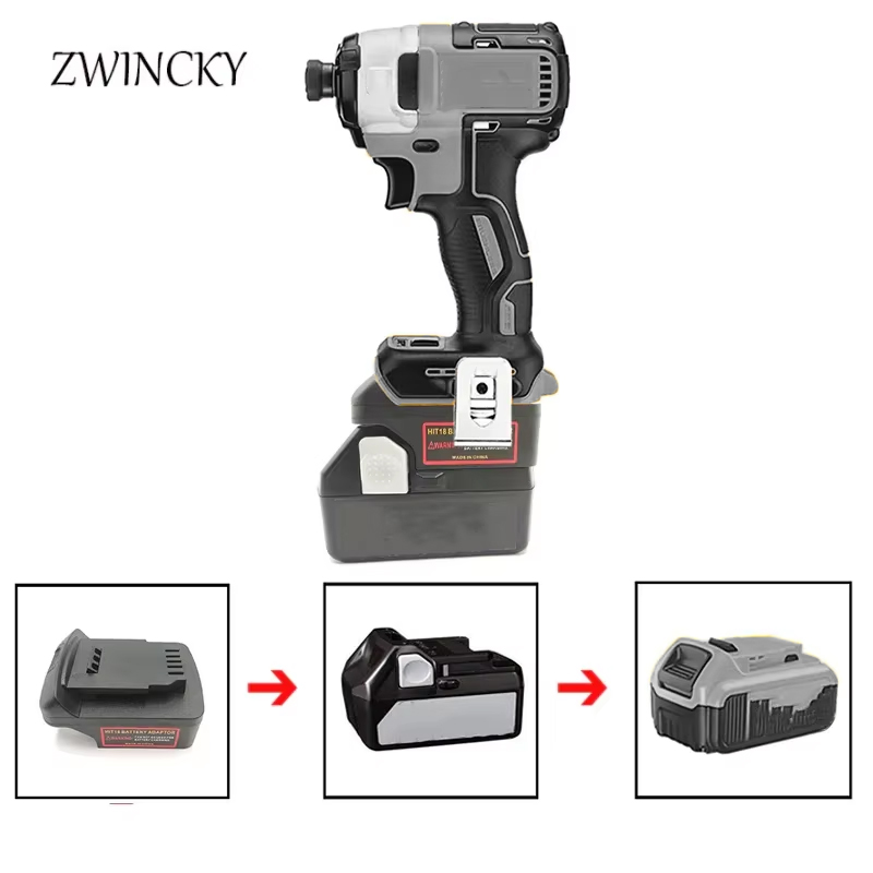 Power Tools Hikoki - Adaptor Konverter ZWINCKY Digunakan Untuk Baterai