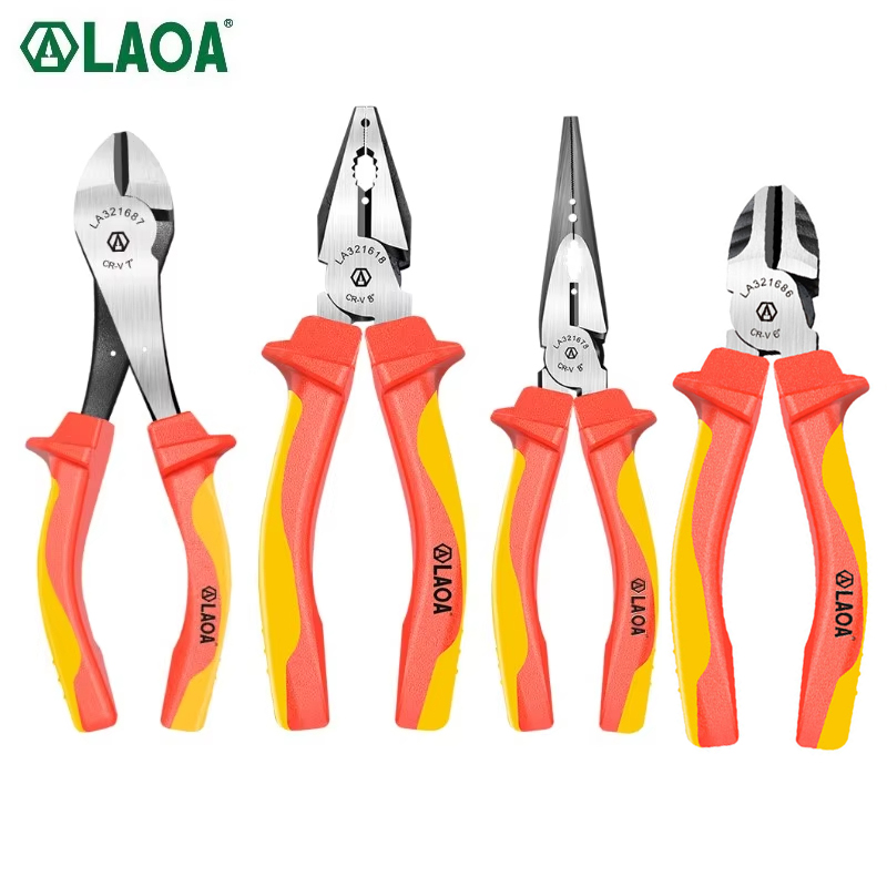 Power Tools Germany - LAOA VDE tang hidung jarum Diagonal