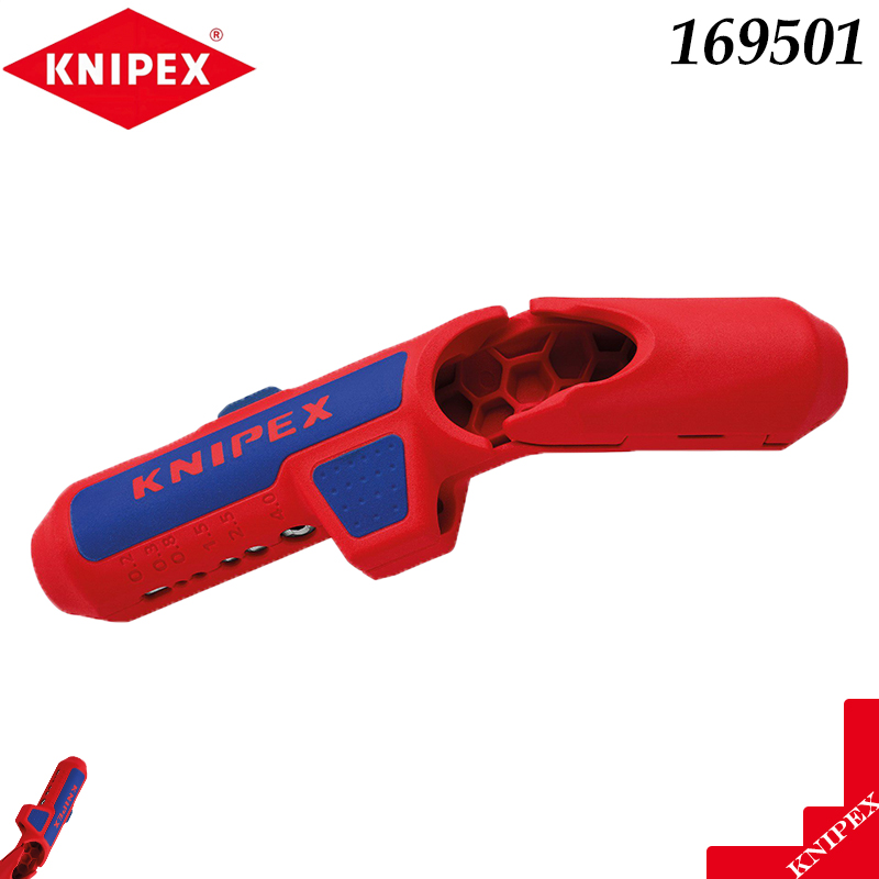 Power Tools Germany - KNIPEX 169501 Pengupas Kabel Universal, Gagang