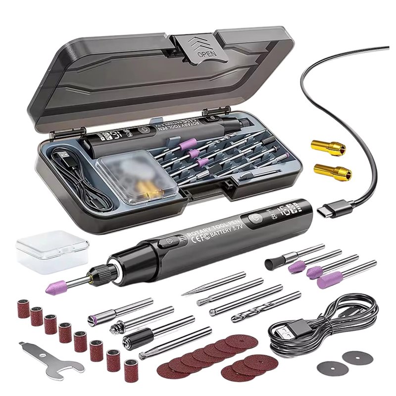 Power Tools Review - FYBL-Penggiling Mini Elektrik Nirkabel 3.7V 10000-16000R