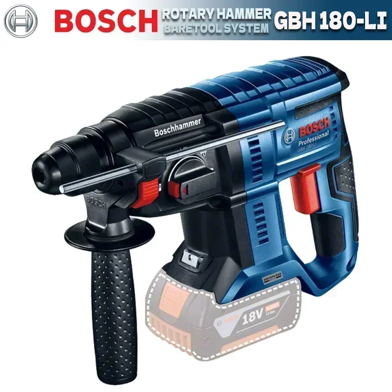 Power Tools Professional - BOSCH GBH 180-LI Palu Bor Tanpa