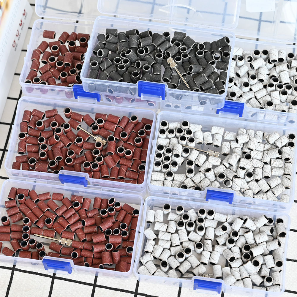 Power Tools Organizer - 100Pcs/Kotak Pita Amplas untuk Seni Kuku