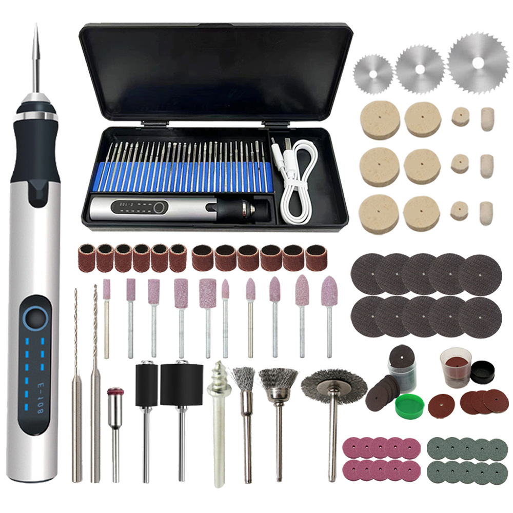 Combo Power Tools - Alat Gerinda elektrik nirkabel 4.2V, bor