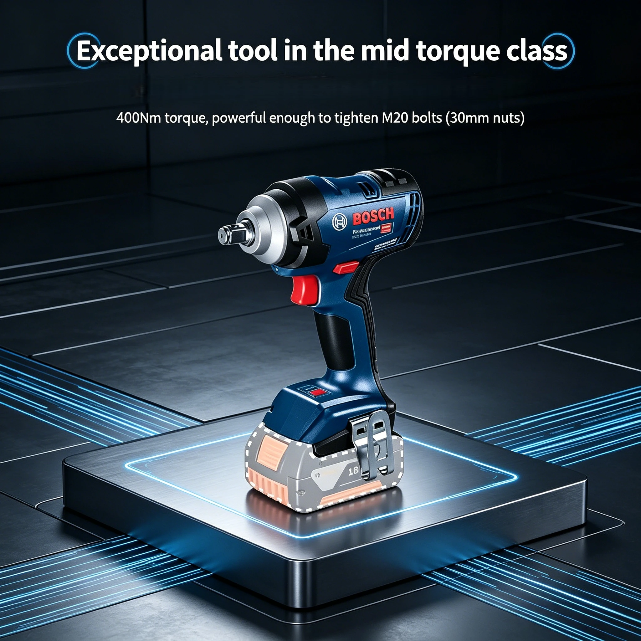 ‌ Bosch GDS 18V-400 18V Brushl - Power Tools Professional ulasan dan harga