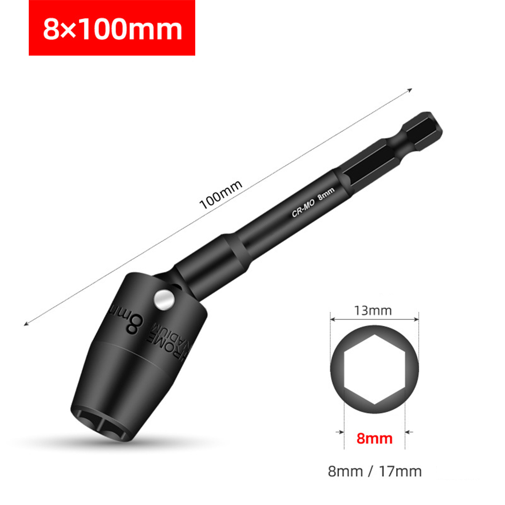 1 Buah 100Mm Soket Hex H8-H19  - Einhell Power X Tools ulasan dan harga