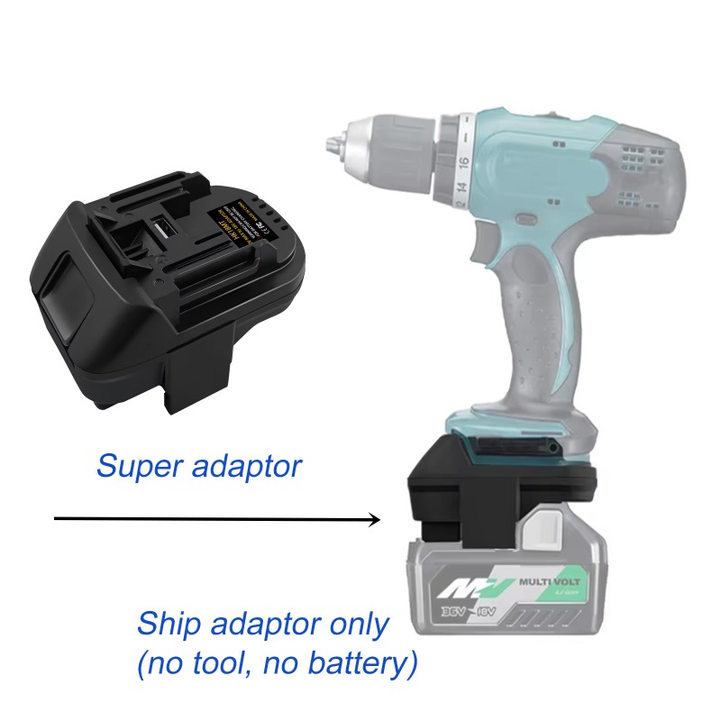 Adaptor Baterai ALASICKA HK18M - Power Tools Hikoki ulasan dan harga