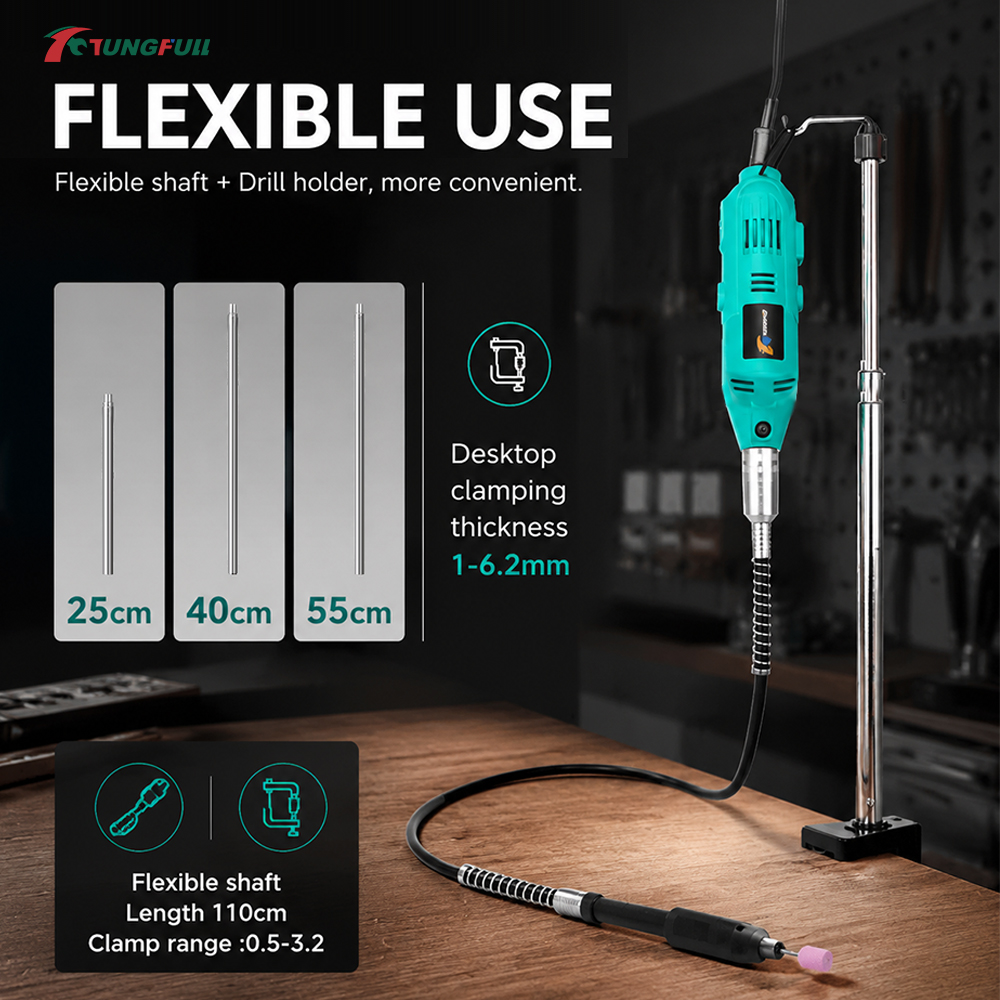 Set Penggiling Listrik Mini TU - Power Tools Review ulasan dan harga