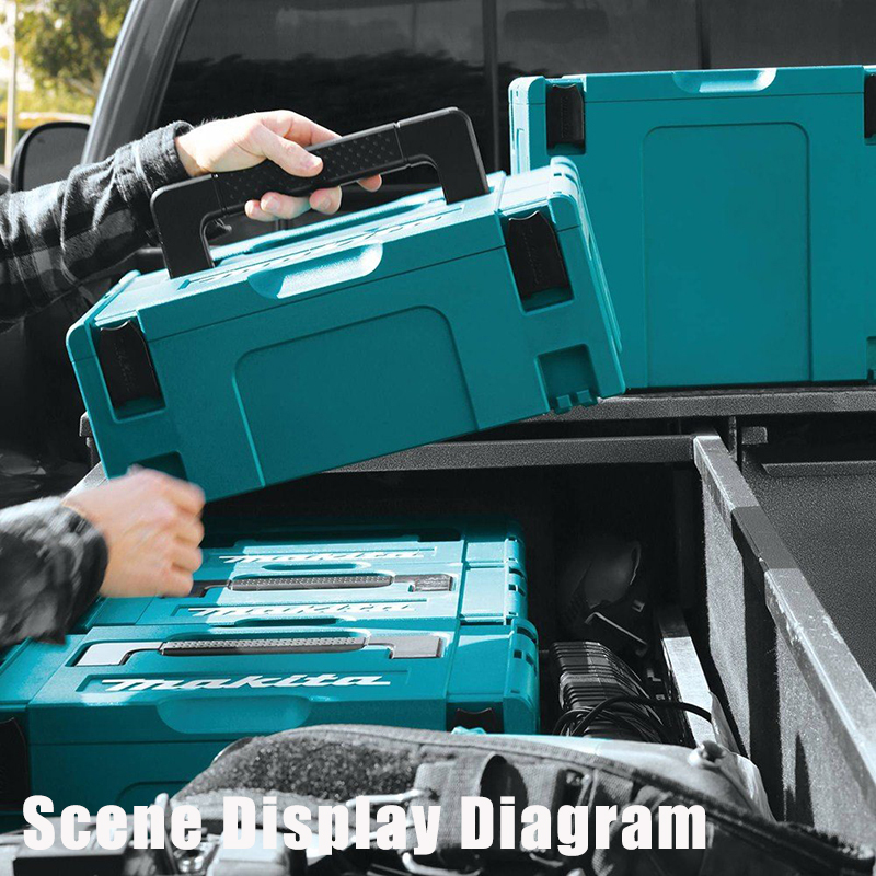 Kotak Plastik Kombinasi Makita - Power Tools Makita Set ulasan dan harga
