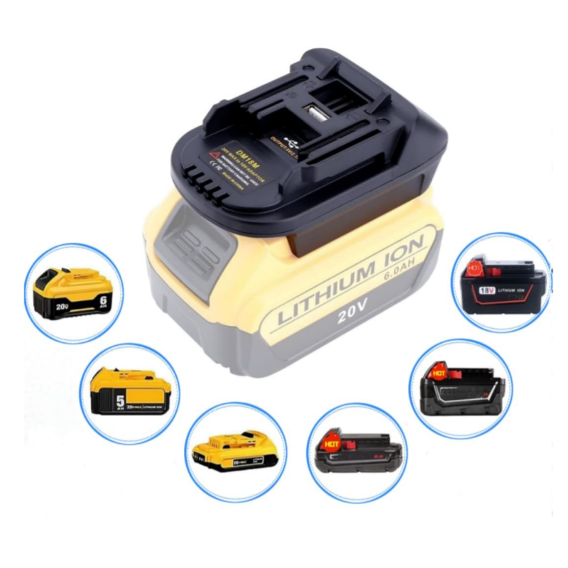 Adaptor Baterai Lithium DM18M  - Power Tools Dewalt ulasan dan harga