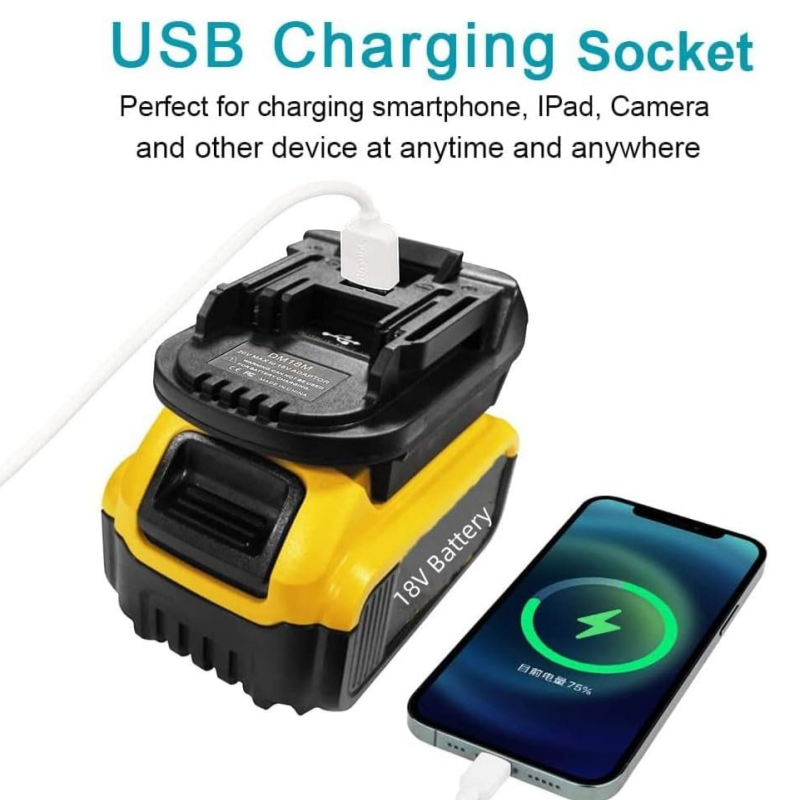 Adaptor Baterai Lithium DM18M  - Power Tools Dewalt ulasan dan harga