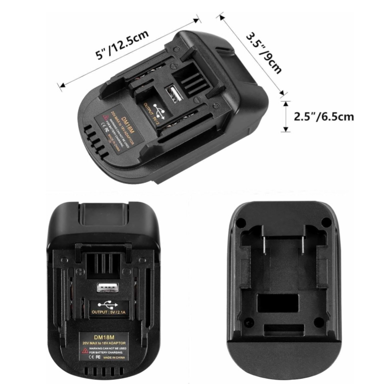 Adaptor Baterai Lithium DM18M  - Power Tools Dewalt ulasan dan harga