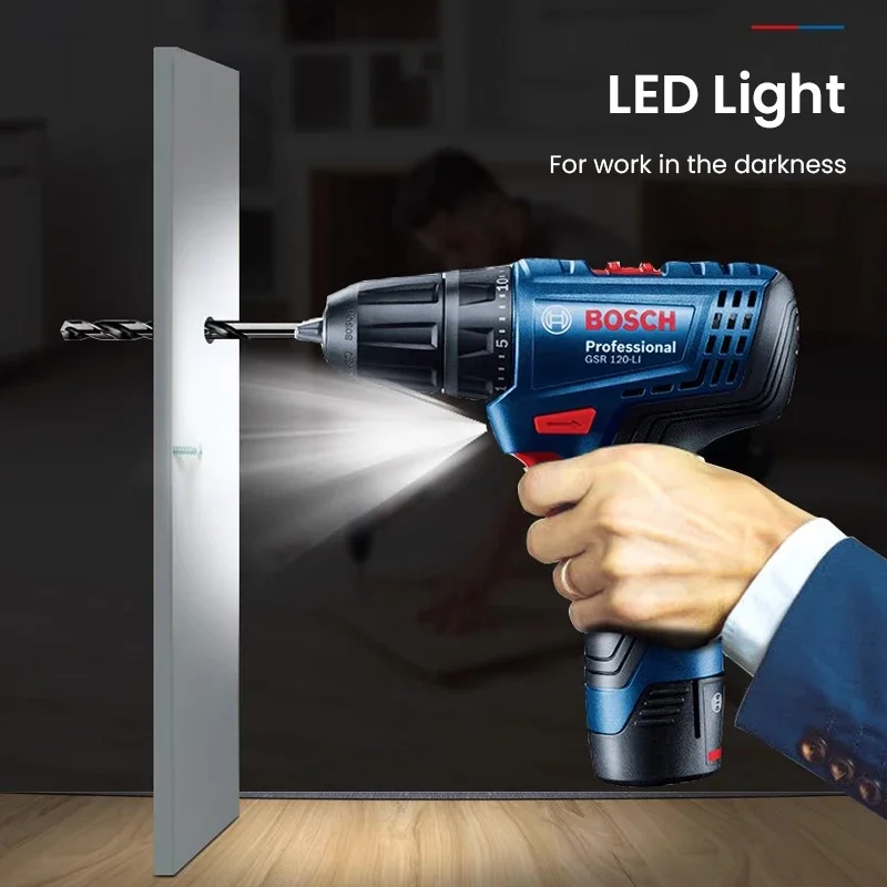 Bosch GSR120-LI Bor Listrik 12 - Power Tools Professional ulasan dan harga