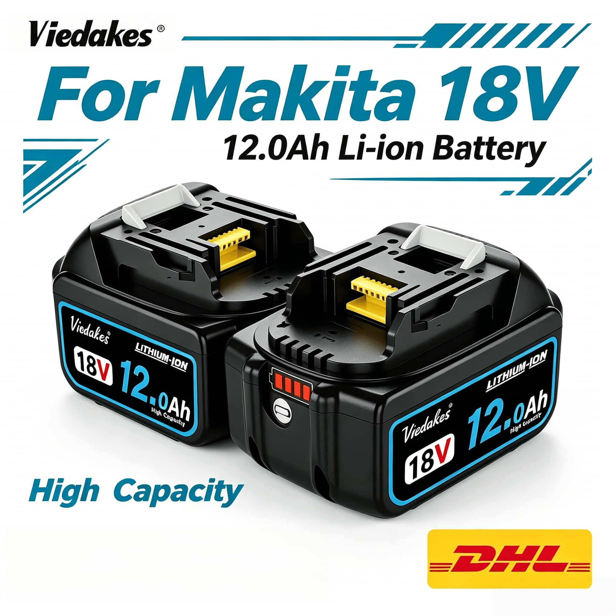 Untuk Baterai Lithium Makita 1 - Power Tools Makita Set ulasan dan harga