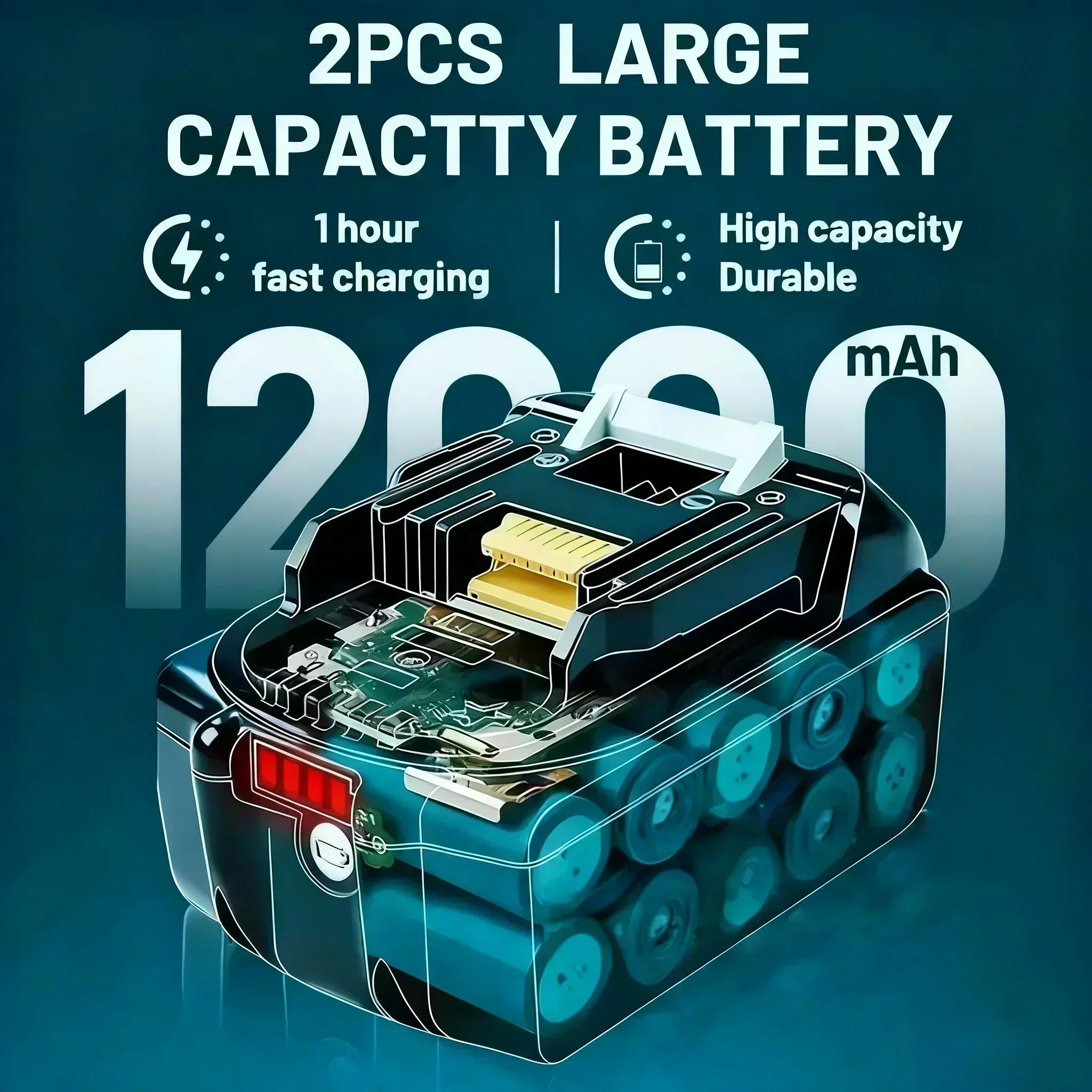 Untuk Baterai Makita 8ah/10ah/ - Power Tools Makita Set ulasan dan harga