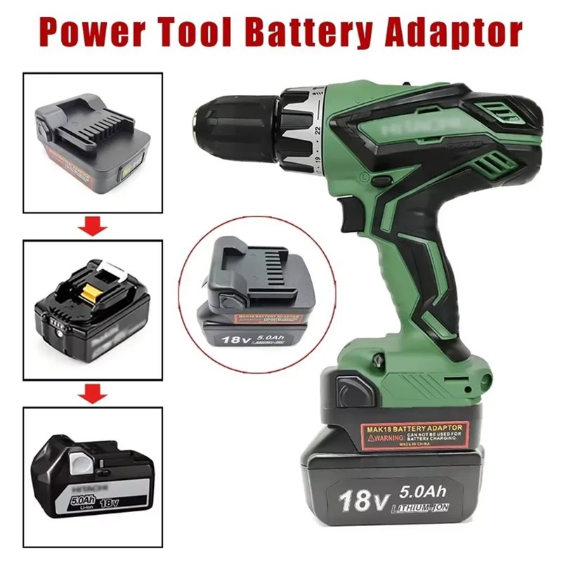 Adaptor Konverter Baterai B62B - Power Tools Hikoki ulasan dan harga