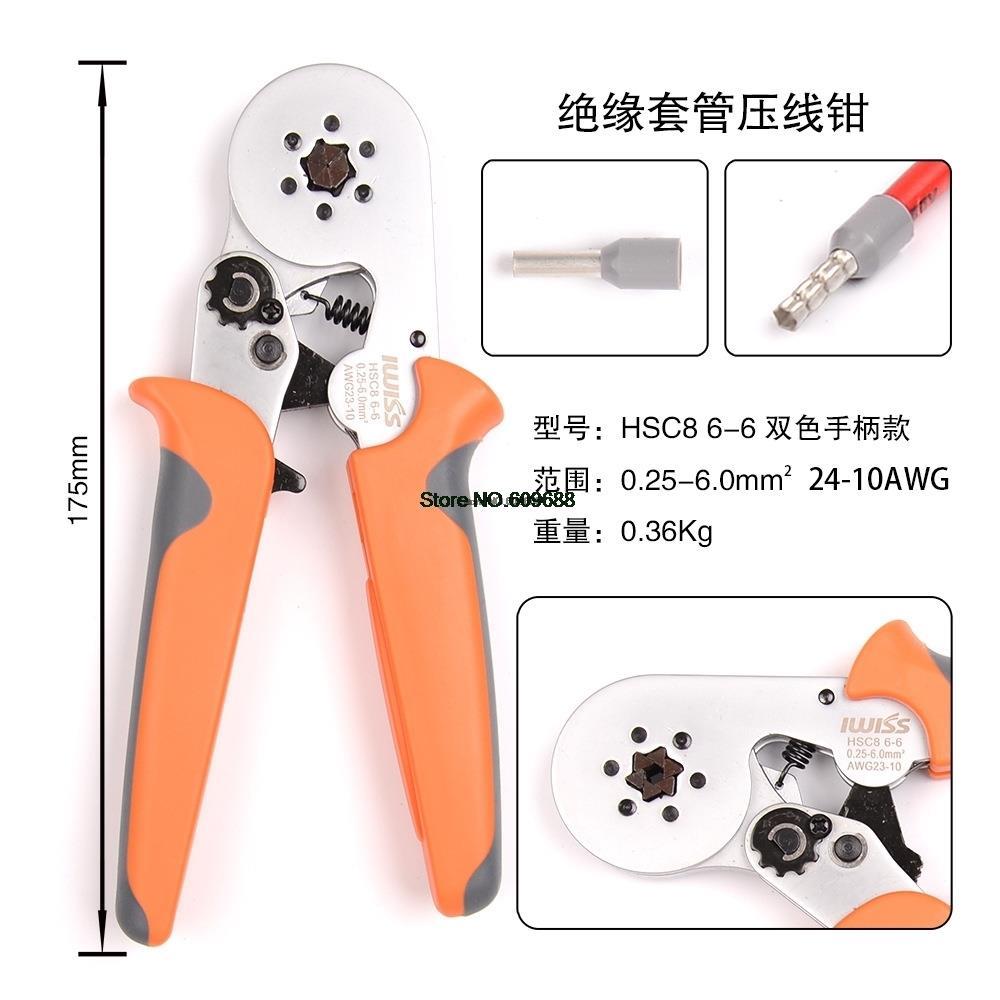 IWISS tang Crimping manual, al - Power Tools Germany ulasan dan harga
