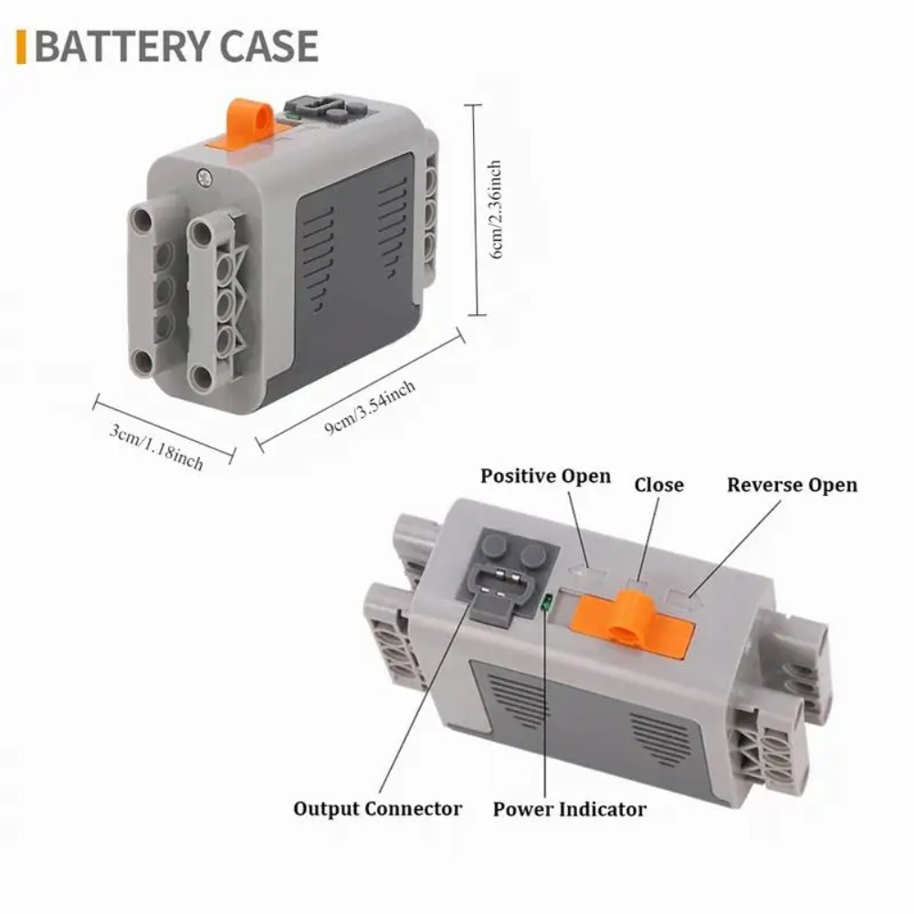 MOC Kotak Baterai AA /AAA Isi  - Power Tools Organizer ulasan dan harga