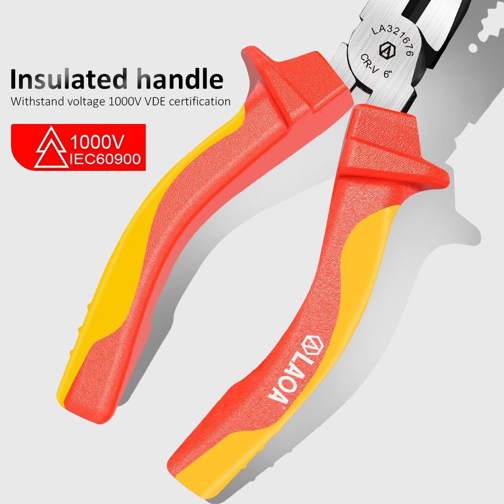 LAOA VDE tang hidung jarum Dia - Power Tools Germany ulasan dan harga