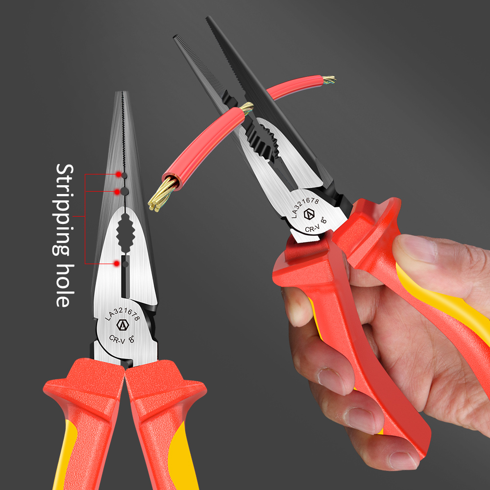 LAOA VDE tang hidung jarum Dia - Power Tools Germany ulasan dan harga