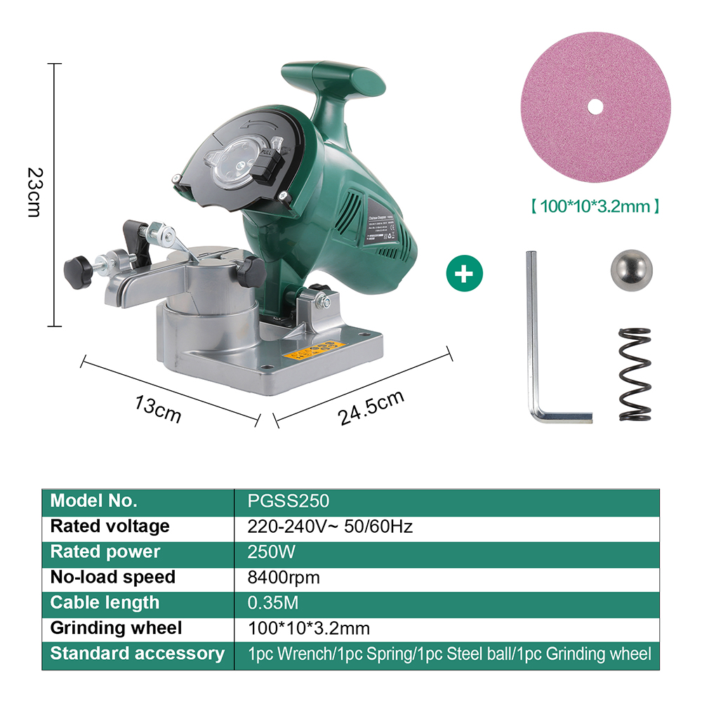 POSENPRO 250W Pengasah Gergaji - Einhell Power X Tools ulasan dan harga