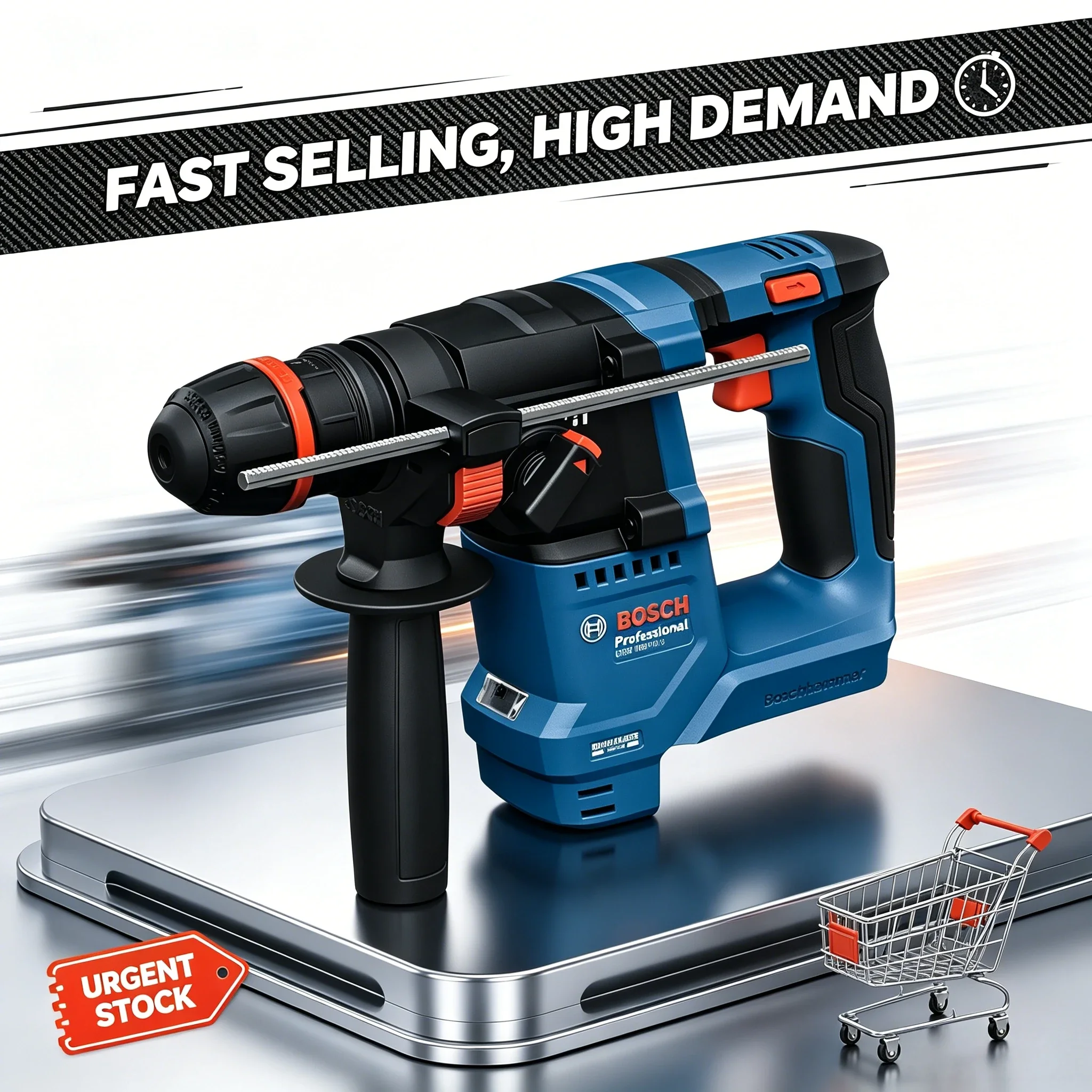BOSCH GBH 18V-18X, Palu Putar  - Power Tools Professional ulasan dan harga