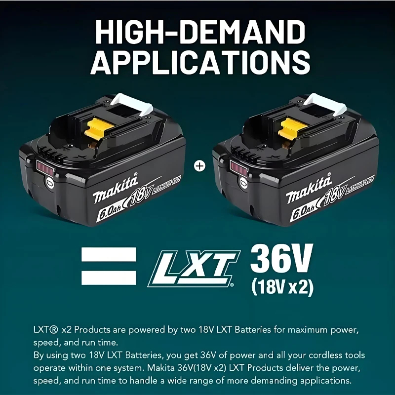 Baterai Makita 6.0 Ah 18V LXT  - Power Tools Makita Set ulasan dan harga