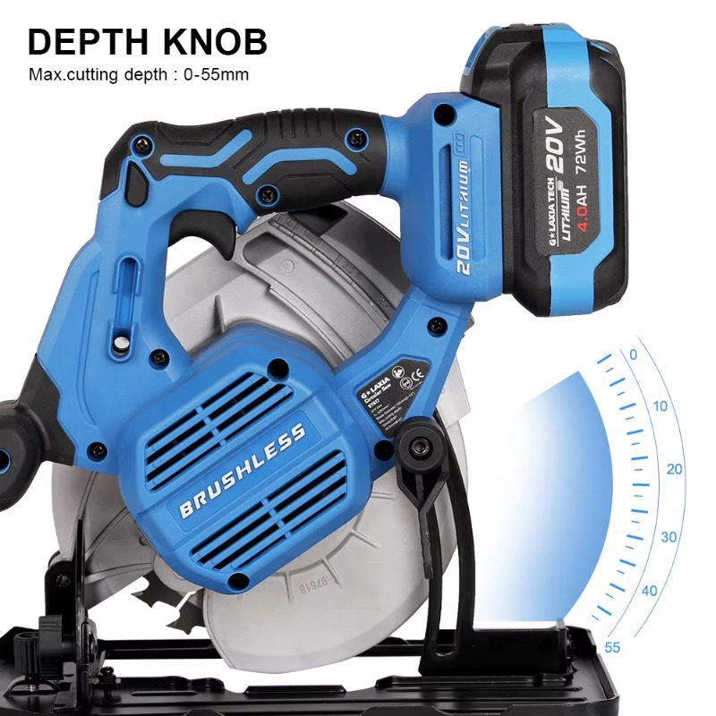 Gergaji Bundar Tanpa Kabel Gen - Power Tools Professional ulasan dan harga