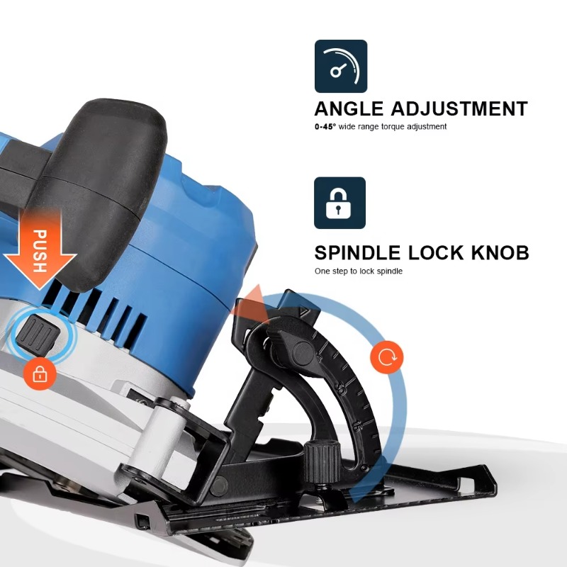 Gergaji Bundar Tanpa Kabel Gen - Power Tools Professional ulasan dan harga