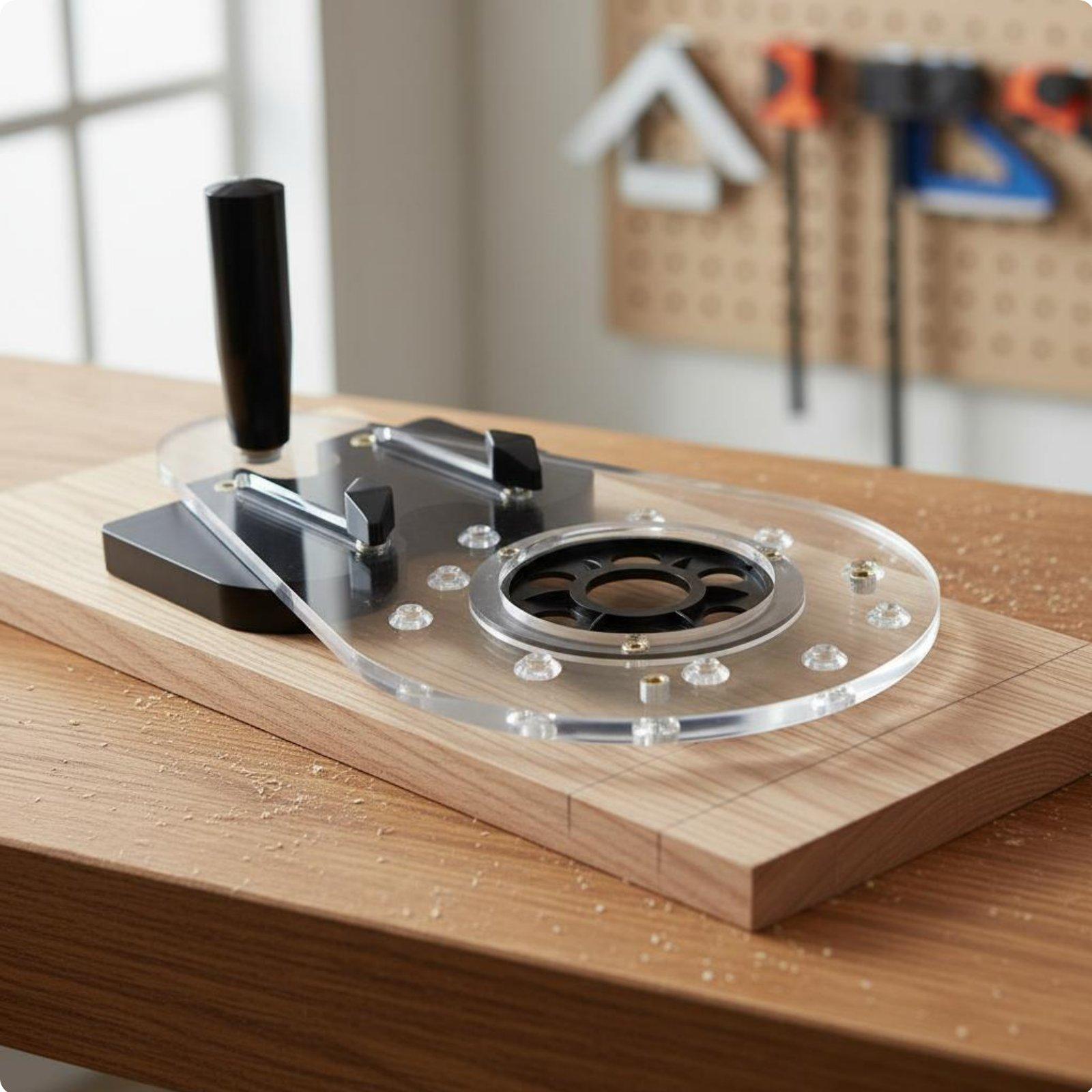 Pelat Dasar Router Fungsi Stab - Power Tools Router ulasan dan harga