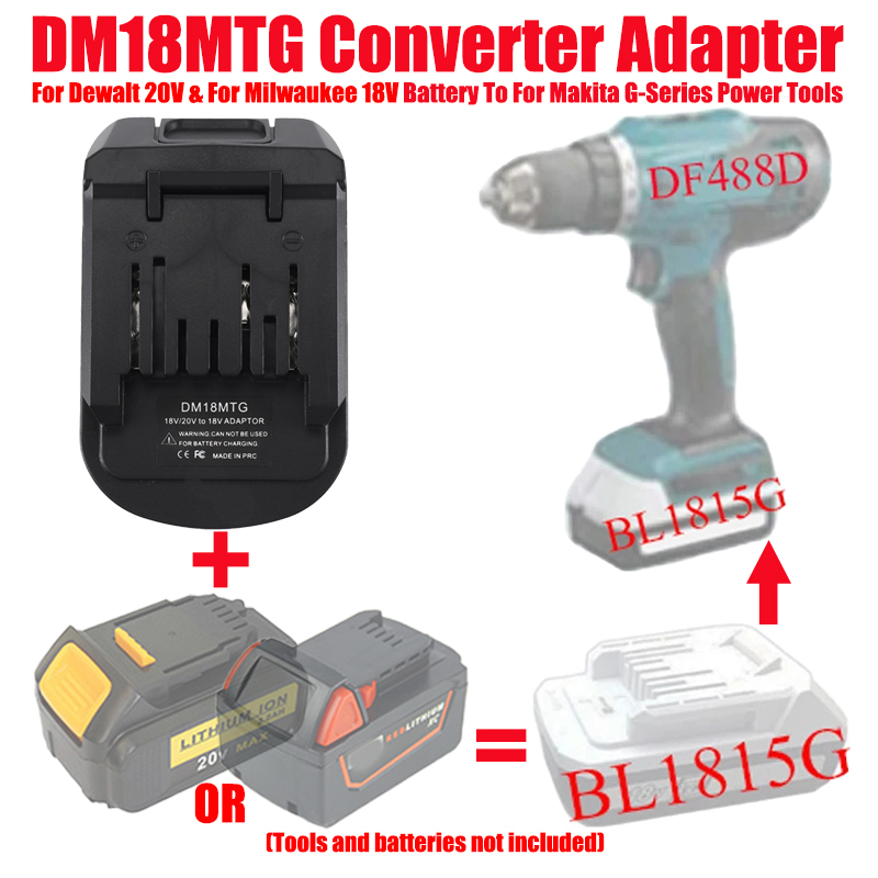 Adaptor Baterai ALASICKA DM18M - Power Tools Dewalt ulasan dan harga